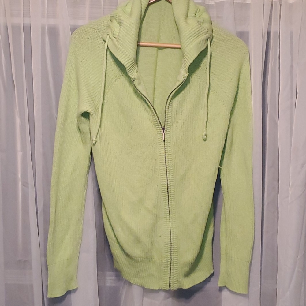🤑Zip up sweater with neck warmer